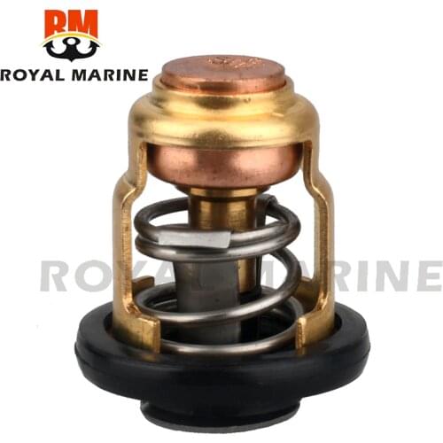 Outboard Engine Thermostat 6E5-12411 688-12411 6H3-12411 for Yamaha 2 stroke 15HP 25HP 30HP 40HP-250HP Outboard Engine parts 50