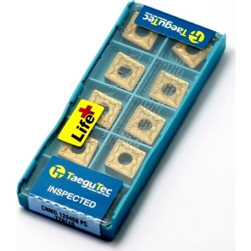 CNMG120408 PC TT8115 10pcs/lot Taegutec External Turning or Lathe Inserts 100% original
