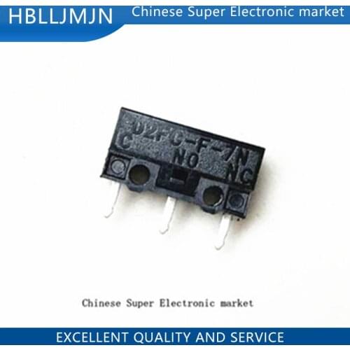 100PCS D2FC-F-7N 10M D2FC-F-7N mouse switch D2FC-F-7