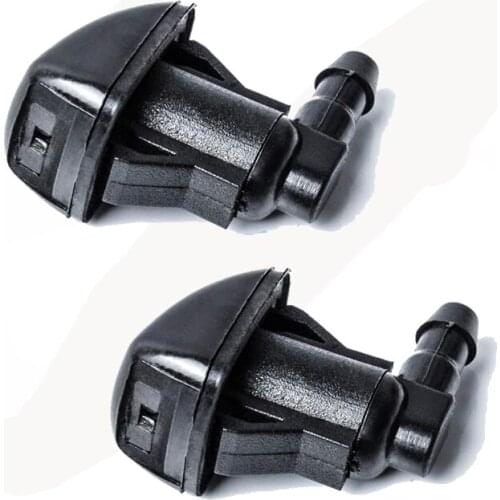 2PCS Front Windshield Washer Nozzles for 04-10 Toyota Sienna Corolla Solara Tundra Replaces OEM: 85381-AE020 Spray Jet