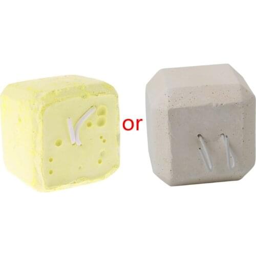 2021 New Mineral Stone Calcium Chew Toy Teeth Grinder Hamster Rat Chinchilla Rabbit S L