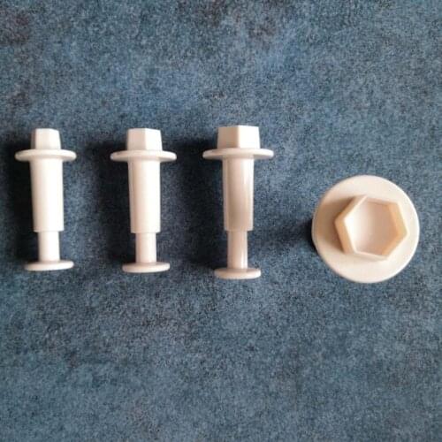 4pcs Hexagonal Spring Die Spring Embossing Die Diy Baking Set A1555