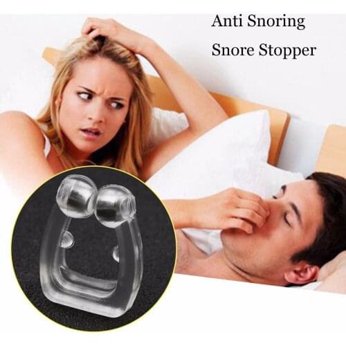 4Pc Soft Anti Snore Nose Clip Night Sleeping Aid Stop Snoring Nasal Dilators Device Snoring Device Stop Intoxicated Sleep Better