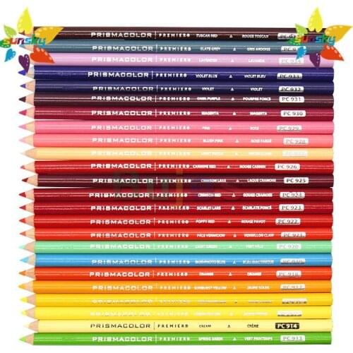 Prismacolor Premier Colored Pencils, Soft Core, Pc938 pc935 PC937 PC913 PC914 Black White pencilSingle color pencil 5PC/lot