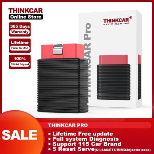 ThinkCar Pro OBD2 Diagnostic Tool Full System Scanner Bluetooth IMMO AFS TPMS EPB Oil Reset Service Reader Auto Scanner ECU Code