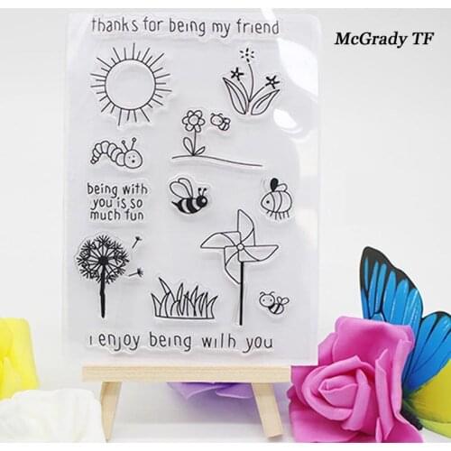 Sun Design Scrapbooking Stamps DIY Photo Cards Account Rubber Stamp Clear Stamp Tansparent Stamp Decoration Supplies Card Making