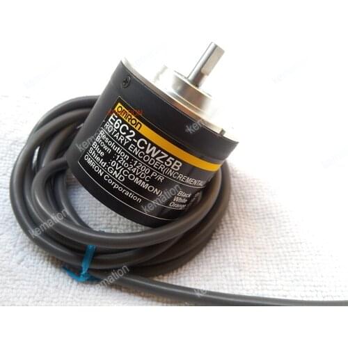 E6C2-CWZ5B 100P/R OMR Rotary Encoder New in Box 12-24V DC PNP 100PPR E6C2CWZ5B E6C2 CWZ5B 100 Resolution