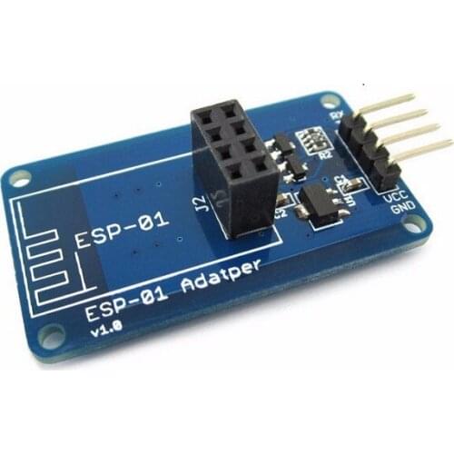 ESP8266 ESP-01 ESP01 ESP-01S Serial WiFi Wireless Shield Adapter Module 3.3V 5V Serial Board For Arduino UNO R3 Microcontroller