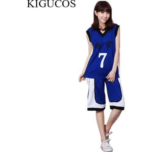 KIGUCOS Kuroko No Basuke Kise Ryota Cosplay Costume Kaijo School Team Jerseys Uniform