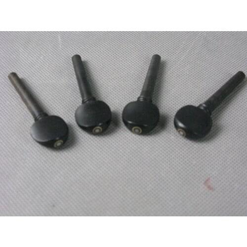 Violin pegs 4 pcs ebony the clavichord fisheye shaft