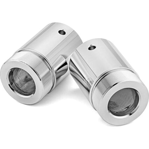 Motorcycle Parts For Harley Street Glide Dyna Dresser Breakout V-Ro Polished 49mm Fork Tube 1.5" Extension High-Quality Aluminum