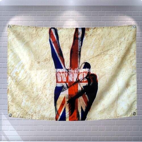 Band Posters HD Canvas Printing Art Tapestry Mural Wall Decoration Gift Hard Rock Heavy Metal Music Banners & Flags Tapestry B4