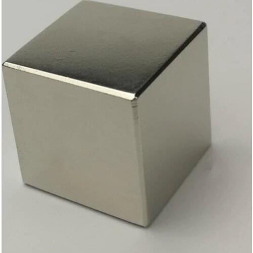 2PC 1inch Imanes Super Powerful Neodymium Magnet Rare Earth Magnetic Blocks N52 DIY Strong Magnets Suck the Water Gas Meter