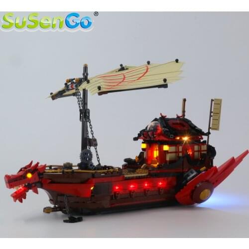 SuSenGo LED Light Kit For 71705 Destinys Bounty , (Model Not Included)