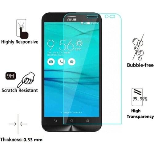 For Asus ZenFone GO TV G550KL X013DA 9H Tempered Glass For Asus zenfone GO ZB551KL X013DB Screen Protector Protective Film Case