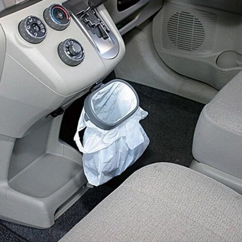 1pc Garbage bag kitchen cabinet rack back door fixing rack garbage cabinet storage bag hanging garbage rack