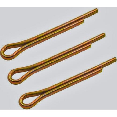 10pcs M3 brass U-shaped pins cotter hair stuck opening pin 16/20/25/30/40/45/50/60mm length