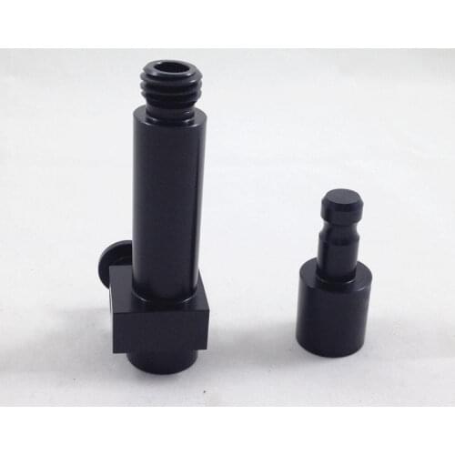 5PCS NEW 5/8x11 Thread Quick Release Adapter For GPS Poles prism Poles Trimble Topcon Sokkia