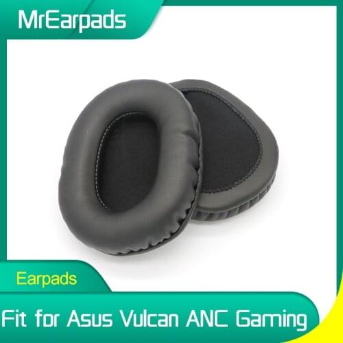 MrEarpads Earpads For Asus Vulcan ANC Active Noise Cancelling Pro Gaming Headset Headband Rpalcement Ear Pads Earcushions