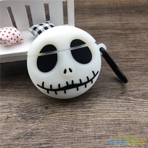 Cute Cartoon Luminous Ghost Case For Airpods 2 3 Pro Freebuds3 Wireless Bluetooth Silicone Shockproof Protective Earphone Cover