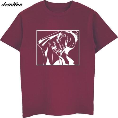 Fashion Summer Men Cotton Short Sleeve T-shirt Samurai Champloo Fuu Manga Anime Japan Japanese Cult Series Serie T Shirt