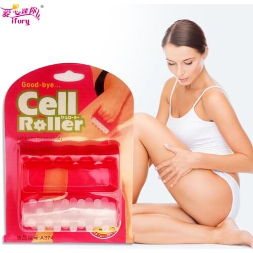 Ifory Handheld Leg Massage Roller Leg Abdomen Neck Buttocks Body Anti Cellulite Massage Concave Roller Burner Fat Control Cellul