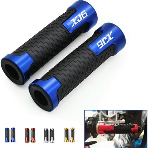 JX6 LOGO For Yamaha XJ6 N / XJ6 DIVERSION 2009-2015 2014 2013 7/8'' 22MM Motorcycle CNC handle grips Motorbike handlebar ends