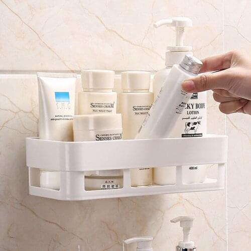 Creative Toilet Rack Wall Hanging Bathroom Toilet Free Punching Vanity Storage Shelf Kitchen Storage Shelf Shampoo Holder