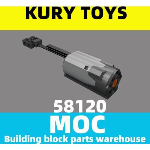Kury Toys DIY MOC For 58120/8883 Building block parts For Electric, Motor 9V Power Functions M type motor For Electric