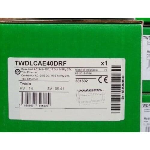 New and Original TWDLCAE40DRF PLC