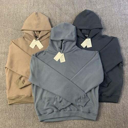 Solid Season 6 Hoodie Men Women Kanye West Season Series Sweatshirts 1:1 High-Quality Cotton Hoodies