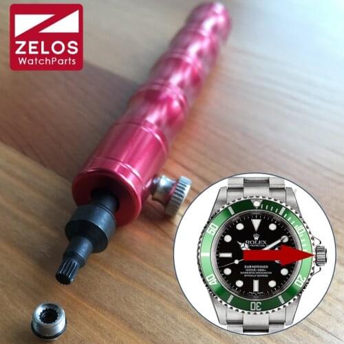 Crown tube screwdriver for RLX Rolex Submariner watch crown tube removal tool