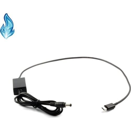 PD Type C to DC 5.5*2.5mm Male Cable for DC Coupler DR-E6 DR-E18 PW20 FZ100 DMW-DCC3