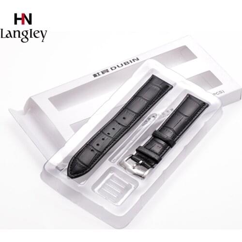 High Quality Genuine Leather Watch Straps Waterproof Bottom Comfortable Watchband For Men Women Wristwatch Watches Accessories