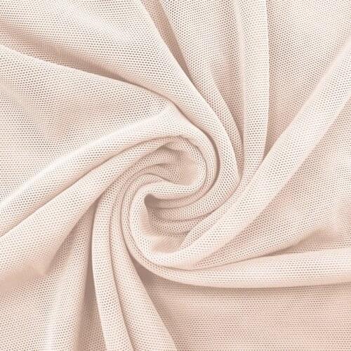 Mesh fabric Net diy high elastic 40D Nylon Spandex 4 way stretch power wedding decoration tulle ballet pink veil