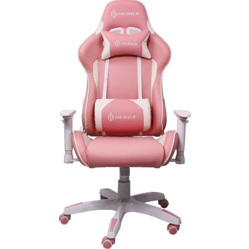 Silla Gamer Racing Seat Professional Girl Chair High Quality Gamer Chair With Swivel Function Footstool Kawaii Comfortable Gamer