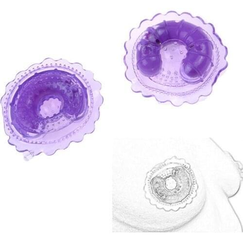 Razzle Vibrating Nipple Pads Silicone High Frequency Stimulation Nipples Clip Masturbate Vibrator Erotic Toys For Couple