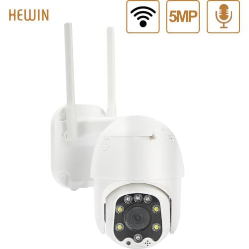 PTZ Speed Dome WIFI IP Camera 1080P 5MP Outdoor 4X Zoom Wireless Camera 8pcs Led IR 30m Two Way Audio CCTV Surveillance Camhiapp