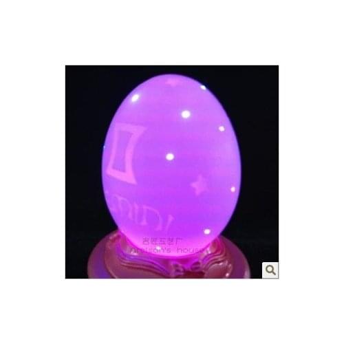 Luminous Gemini European royalty egg music box birthday gift Christmas the Qixi Festival boyfriend girlfriend classmates