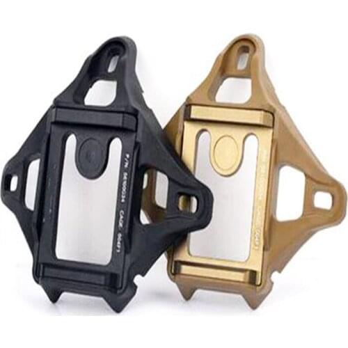 Tactical helmet 4 Hole cycling helmet metal Shroud P/N with screws suitable for sea helmet hunting mount