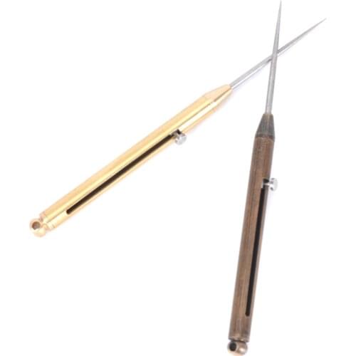 Titanium Alloy Outdoor Bushcraft Self Defense Weapon Toothpick Bottle Fruit Fork Camping Tool Titanium Toothpick