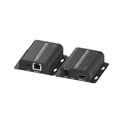 1080P 60m HDMI Extender HDMI Repeater Over Cat 6 Cat 7 Ethernet Cables With IR Function Rj45 Transmitter TX/RX Extender