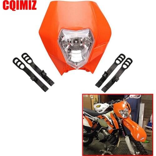Universal Motorcycle Dirt Bike Motocross Headlight Fairing For KTM SX EXC 4 Colors Available
