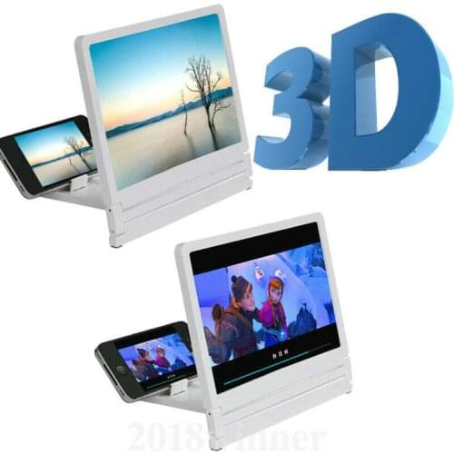 1pc 3D Enlarged Screen Mobile Phone Amplifier Magnifier Bracket Cellphone Holder