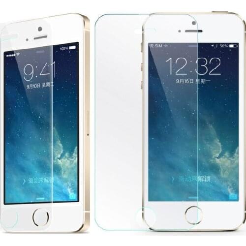 2Pcs 9H 2.5D Ultra thin 121x58mm Universal 4.3inch Phone Tempered Glass touch Screen Protector Films for iphone Huawei Xiaomi