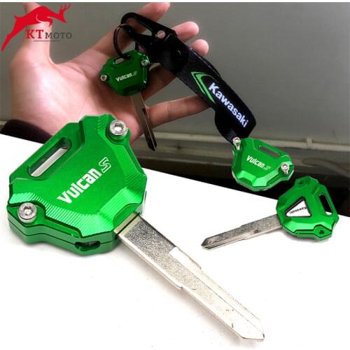 For KAWASAKI Vulcan S 650 VN650 2015-2021 2020 2019 2018 Motorcycle Top Quality CNC Aluminum Modified keychain key Case Cover