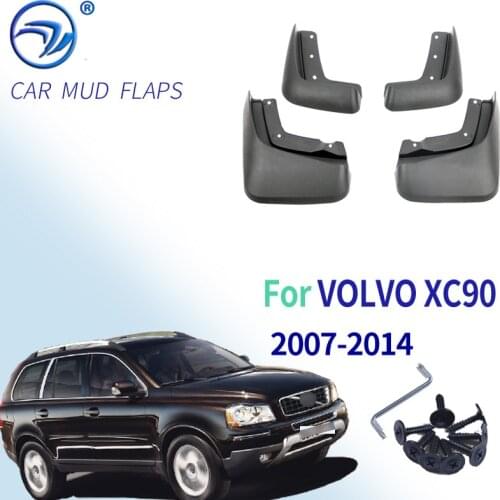 Set Car Mud Flaps For Volvo C30 S40 S60 S80 XC40 XC60 XC90 V40 V60 Mudflaps Splash Guards Mud Flap Mudguards Fender Styling 2018