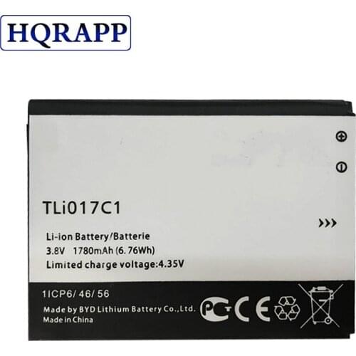 New 1780mAh TLI017C1 Phone battery For Alcatel One Touch PIXI 3 4.5 4.5" 5019D 5017D 5017A 5017X 5017 5027B TLi017C1