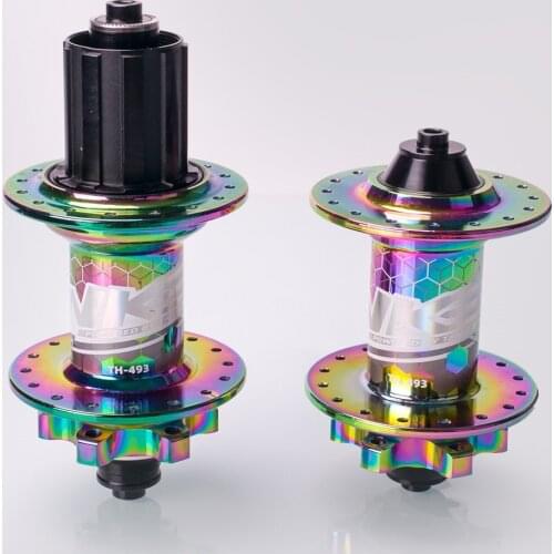 32H MTB Hub Colorful Bicycle Disc Brake BOOST Hub Front 10x135 Rear 12x142 12X148 Bearing 6 Pawls Mountain Bike Hub For Shimano