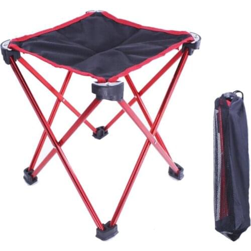 Ultralight Mini Fishing Stool Outdoor Camping Chair Hiking Picnic Climbing Seat Folding Beach Chair Oxford Cloth Fishing Chair